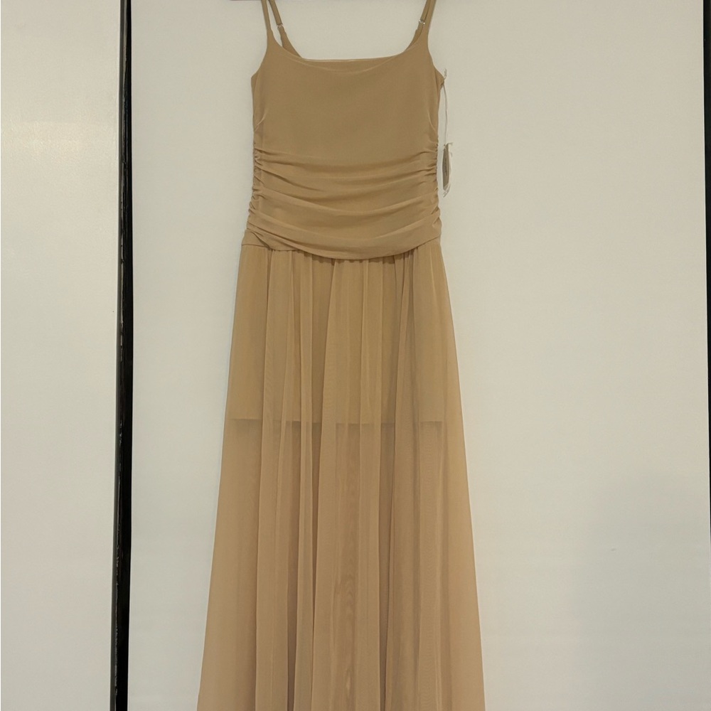 Abercrombie & Fitch Beige Dress